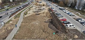 Park nad POW opóźniony. Zniknie za to "wielka dziura"