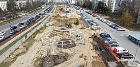 Park nad POW opóźniony. Zniknie za to "wielka dziura"