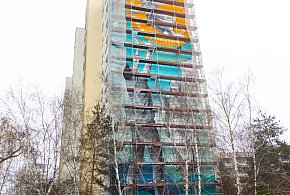 Nowy mural na Ursynowie. Powstaje na Imielinie-38667