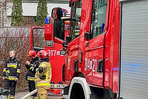 Pożar mieszkania na Ursynowie. Zginęło zwierzę domowe