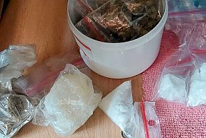 Policyjne zatrzymanie na Ursynowie. Narkotyki i rowery