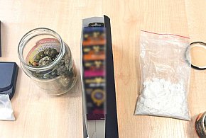 Narkotykowa skrytka w ursynowskiej piwnicy. Kokaina i marihuana