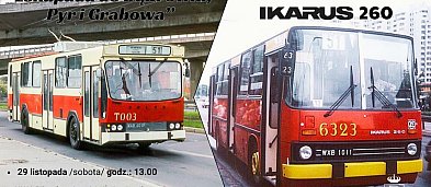 „Eskapada do Dąbrówki, Pyr i Grabowa” – zaproszenie na wycieczkę autobusem Ikarus 260-15870