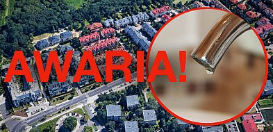 Znów pękła rura na Ursynowie! 17 posesji przy Kiedacza bez wody-39016