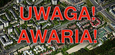 Awaria wodociągowa na Ursynowie. 30 posesji bez wody do rana