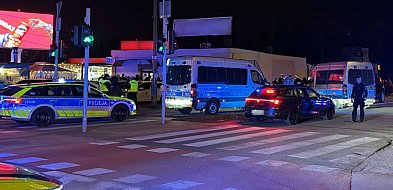 Nalot policji przy Puławskiej. Posypały się mandaty