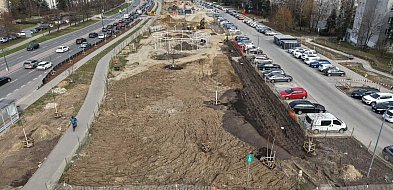 Park nad POW opóźniony. Zniknie za to "wielka dziura"