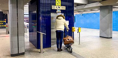 Krwawe sceny na stacji metra Kabaty. Mężczyzna skatowany w windzie!