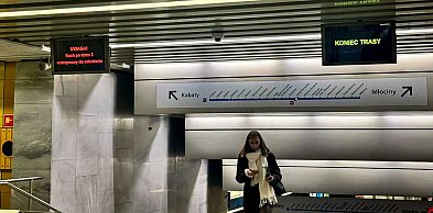 Samobójstwo na stacji Wilanowska. M1 kursuje w dwóch pętlach