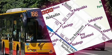 Wyprostować trasę linii 166? Radni chcą, by tak nie kluczył