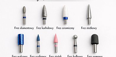 Rodzaje frezów do manicure