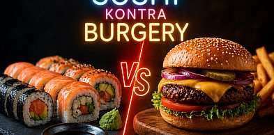 Sushi kontra burgery: co wrocławianie zamawiają częściej na obiad?