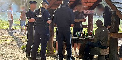 Polanka grillowa na Kabatach. Policja znów wlepiała mandaty!