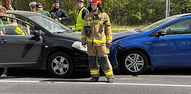 Wypadek na Puławskiej. Lądował śmigłowiec LPR