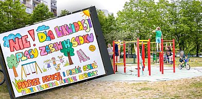 Spór o plac zabaw. Na razie miejsce zostaje, dzielnica cofa wypowiedzenie