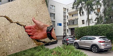 Blok na Ursynowie zawali się? Mieszkańcy przerażeni pękającymi ścianami