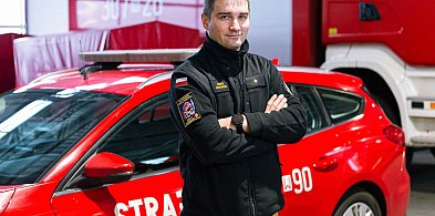 Strażak z Ursynowa ratował życie na drodze. "Na służbie jesteśmy zawsze"-37604