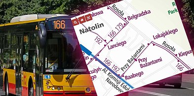 Wyprostować trasę linii 166? Radni chcą, by tak nie kluczył