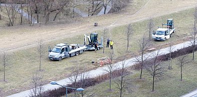 Co tak kopią przy Alei KEN?