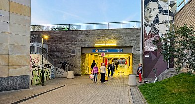 Wejście do stacji metra Stokłosy zamknięte na miesiąc!-36884