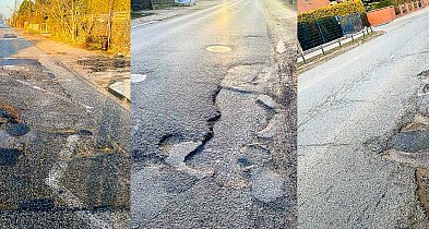 Dziura na dziurze na Karczunkowskiej. I fatalne wieści o przebudowie!