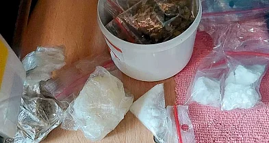 Policyjne zatrzymanie na Ursynowie. Narkotyki i rowery