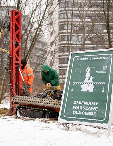 Pierwsze wiercenia pod IV linię metra. Ursynów w przyszłości zyska przesiadki