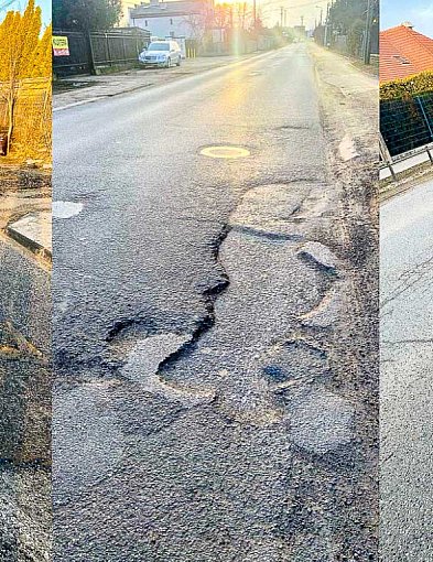 Dziura na dziurze na Karczunkowskiej. I fatalne wieści o przebudowie!