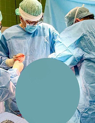 20-kilogramowy guz usunięty na Ursynowie. Lekarze z NIO ratują życie pacjentowi