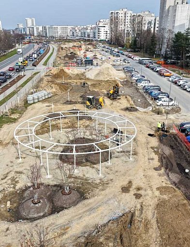 Park nad POW opóźniony. Zniknie za to "wielka dziura"
