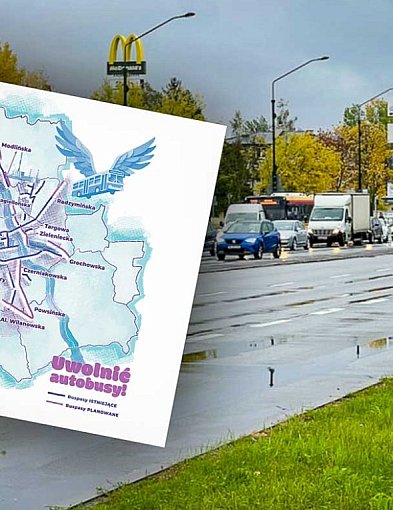 Nowe buspasy w Warszawie. Ruszyła petycja