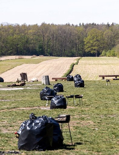 Rezerwat ma „kaca”. Smutny bilans majówkowych imprez w Lesie Kabackim