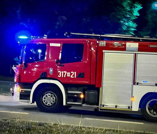 Kłęby dymu nad Kłobucką. Pożar przy areszcie śledczym