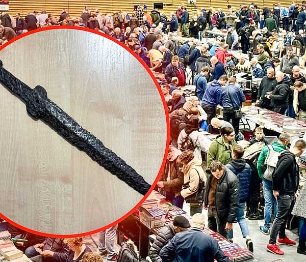 Sztylet sprzed 2800 lat na giełdzie na Ursynowie. Kolekcjoner zatrzymany!