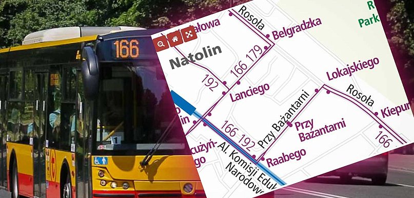 Wyprostować trasę linii 166? Radni chcą, by tak nie kluczył