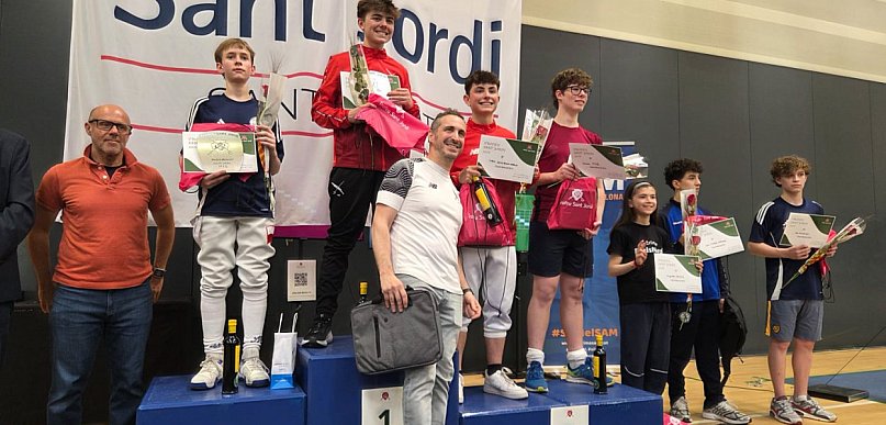 Sukces uczniów SP 340 w Barcelonie. Medale Pucharu Europy dla d'Artagnana!