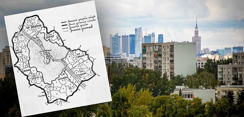 Jesteśmy Warszawą od... 75 lat! Rocznica największego poszerzenia stolicy