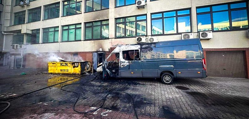 Piąta ofiara pożaru strzelnicy na Migdałowej. 40-latek nie odzyskał przytomności