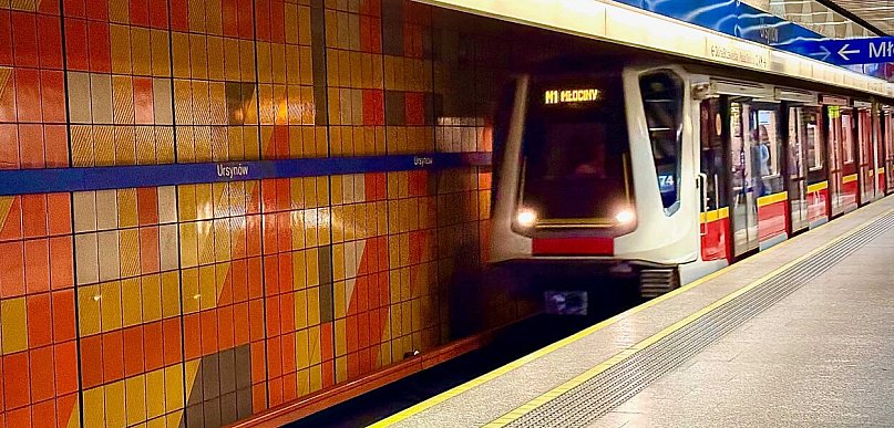 Awaria w metrze. Trzy stacje na Ursynowie były zamknięte