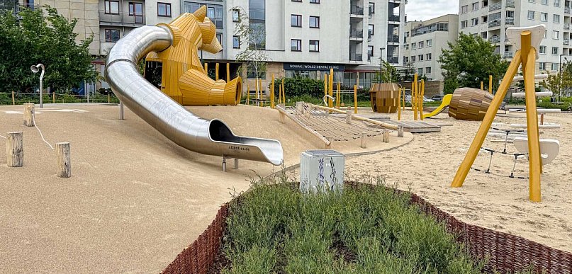 Plac zabaw w parku nad POW zamknięty na wakacje! Będą zmiany