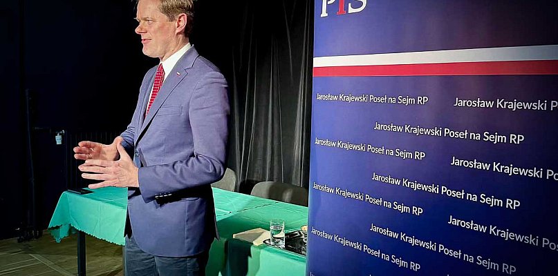 Poseł Krajewski na Ursynowie: "PiS musi wrócić na tę drogę"