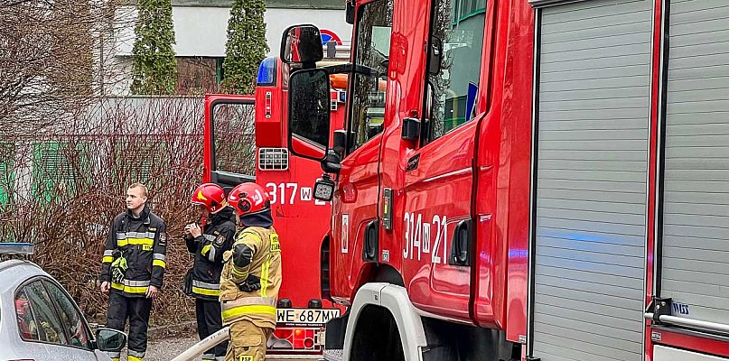 Pożar mieszkania na Ursynowie. Zginęło zwierzę domowe