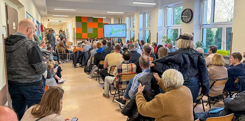 Burza o przebudowę ul. Sarabandy. "Zrobicie nam krajobraz księżycowy!'