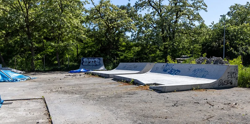 Jeszcze poczekamy na skatepark przy Kopie Cwila!