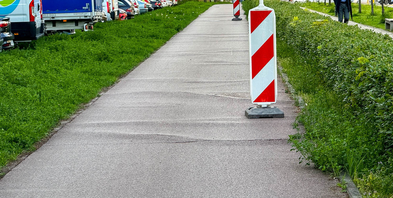 To droga czy tor przeszkód? ZDM jeszcze nie wie, czy będzie remont