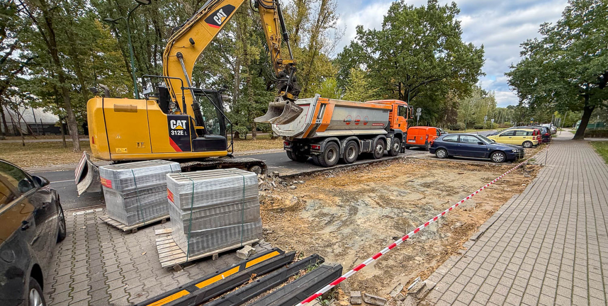 Ruszył remont na ul. Jeżewskiego na Kabatach (SK)