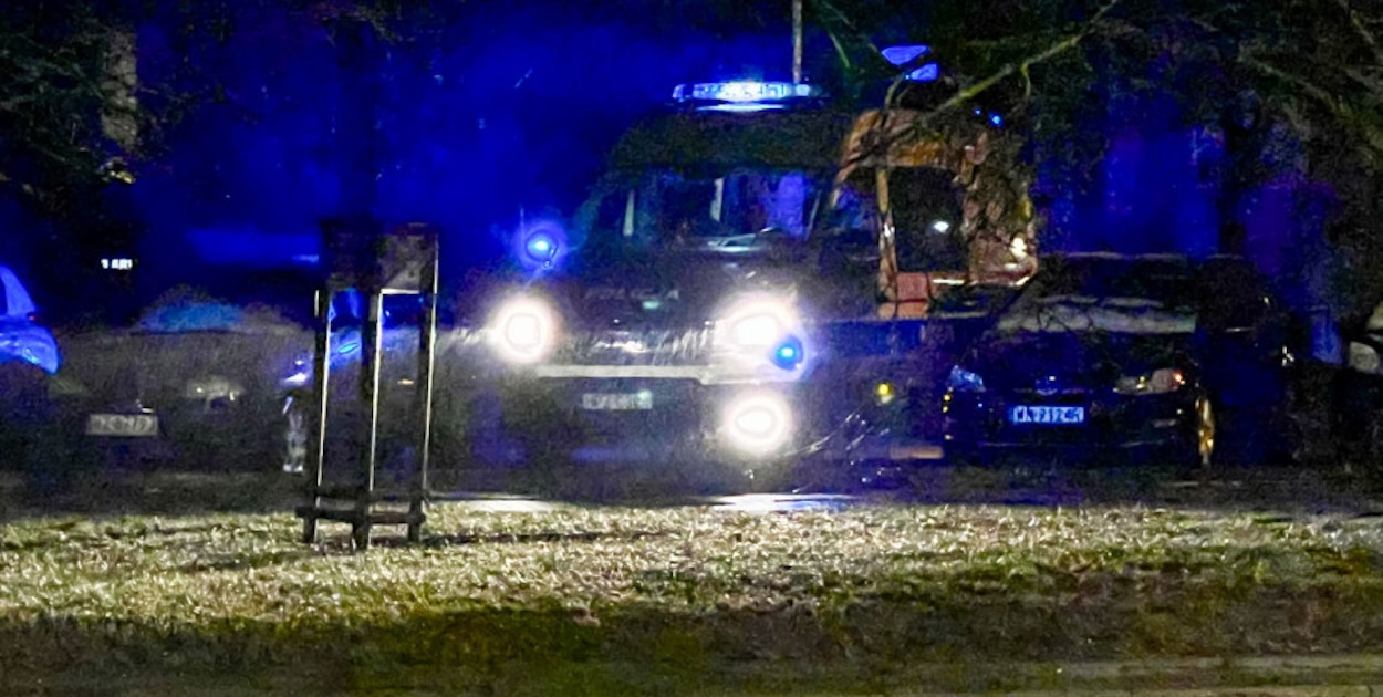 Miejsce wypadku, 9 lutego 2024 (SK)