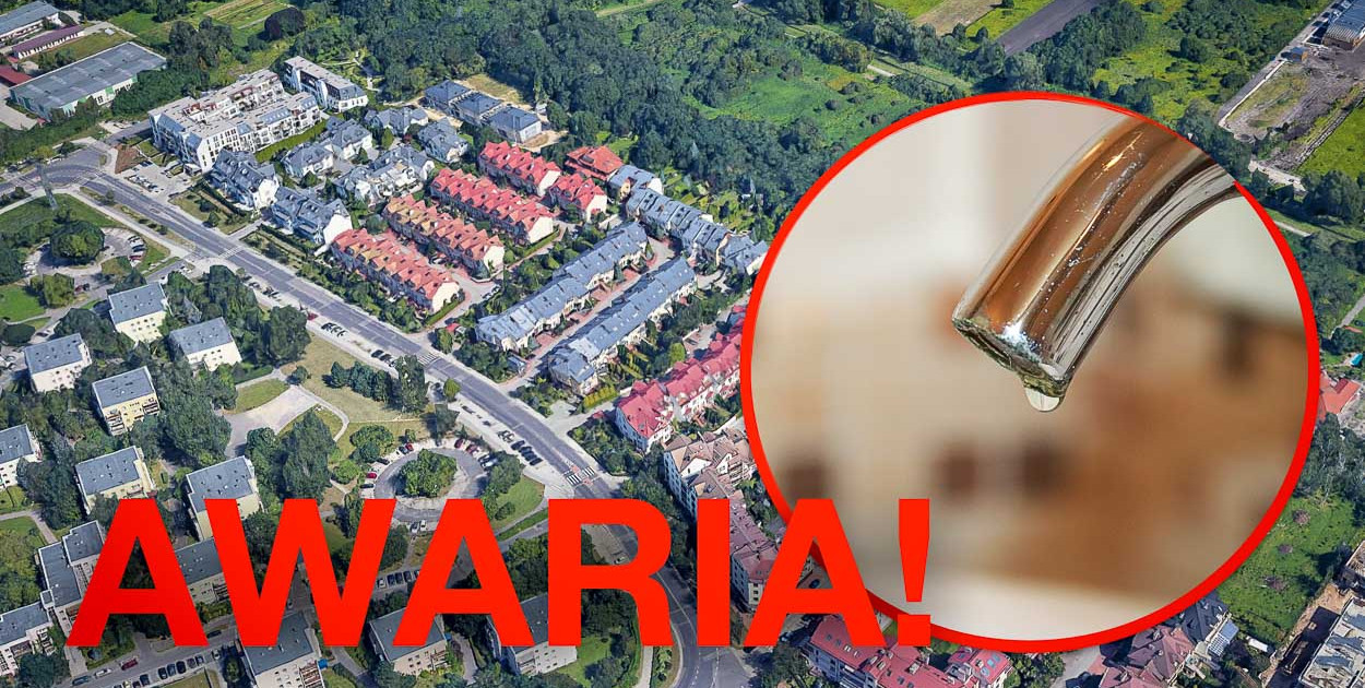 Część osiedla bez wody. Kolejna awaria na tej samej ulicy