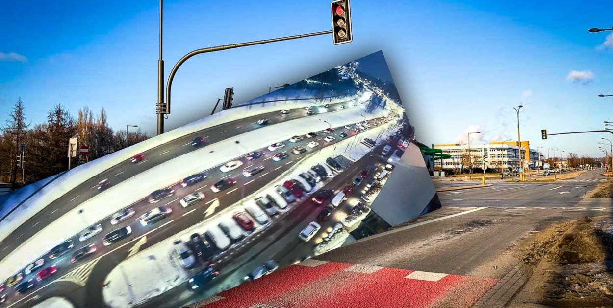 "Zepsuli" skrzyżowanie Ciszewskiego z Anody? Miasto zleca korekty