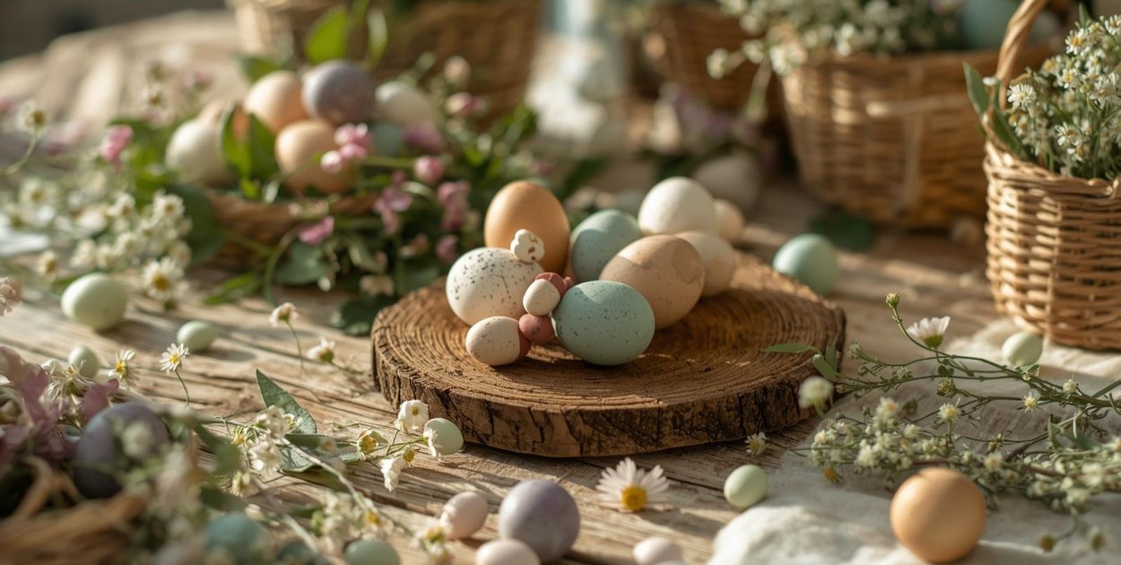 Jak ekologicznie przystroić stół wielkanocny i nie kupować ani grama plastiku?